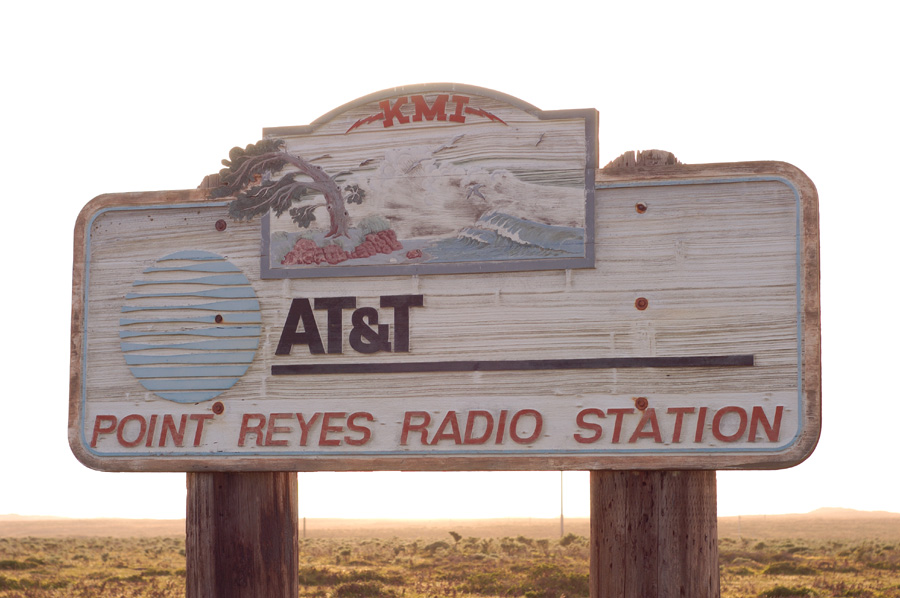 AT&T KMI Point Reyes Radio Sign